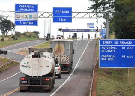 Pedágio em Caarapó pode subir para R$ 12,70 a partir de agosto após reajuste aprovado pela ANTT>