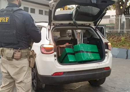 Veículo com mais de 300 quilos de maconha é apreendido na MS-379>