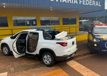 Fugas terminam com apreensão de quase 1,8 tonelada de maconha e veículos furtados>