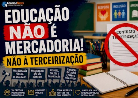 Editorial CaarapoNews | Educação não é mercadoria>