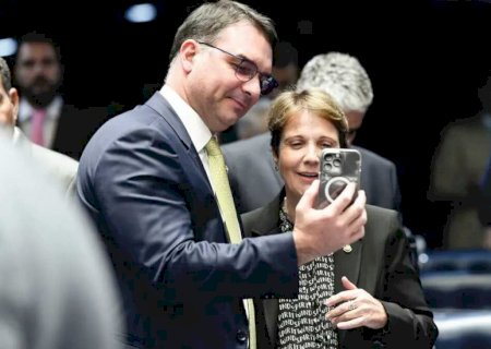 Tereza Cristina se reúne com Flávio Bolsonaro e negociações para ser vice avançam>