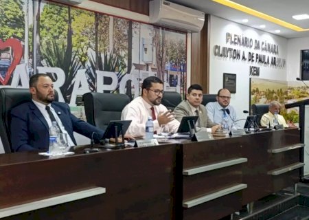 Câmara de Caarapó retoma atividades legislativas sob expectativa de protesto contra terceirização na Educação>