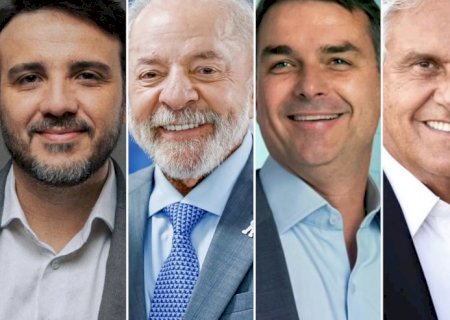Pesquisa: Flávio volta a ampliar liderança contra Lula em MS>