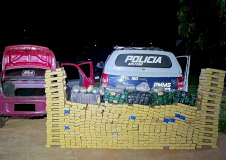 Jovem de 18 anos é preso com quase 600 quilos de maconha>