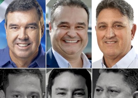 MS tem seis pré-candidatos ao Governo, mas só três aparecerão na propaganda da TV e Rádio>