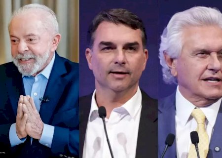 BTG/Nexus: Lula segue líder no 1&ordm; turno e empata com Flávio e Caiado no 2&ordm;>
