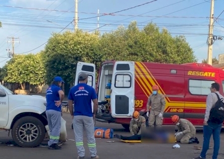 Mais um adolescente fica ferido em acidente com moto elétrica em Caarapó>