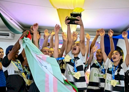Caarapó conquista título inédito no handebol feminino dos Jogos Escolares de MS