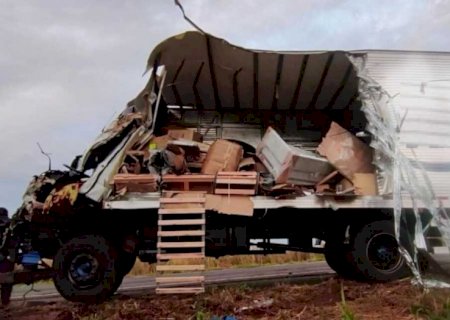 Caminhoneiro perde controle de direção e morre ao bater em árvore às margens da BR-267>