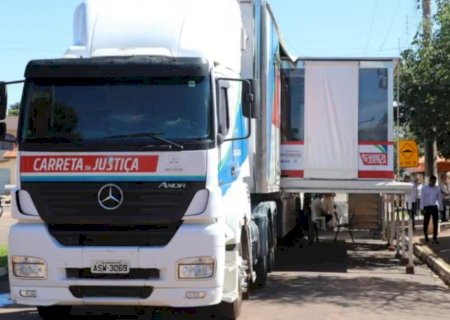 Carreta da Justiça leva atendimento jurídico gratuito a Juti e Laguna  | G1>