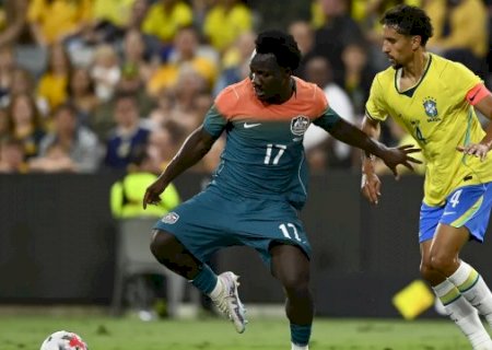 Rayan marca no fim, e Brasil empata com a Austr&aacute;lia em amistoso ap&oacute;s a Copa>