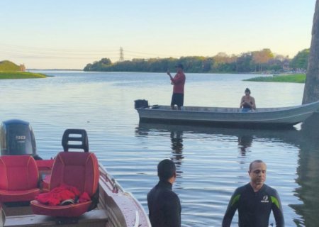 Jovem de 12 anos morre afogado no Rio Paraná em Mato Grosso do Sul>