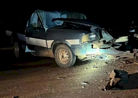 Motorista morre após colisão entre Pampa e Fiat Toro na BR-262 em MS>
