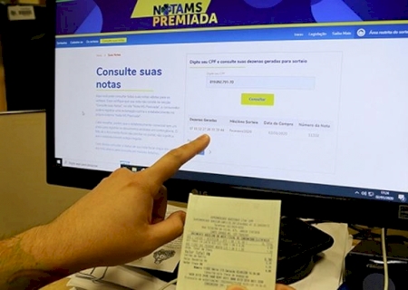 Sortudo ganha sozinho o prêmio de R$ 100 mil na Nota MS Premiada>