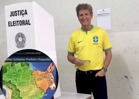 Prefeito de MS usa imagem de burro para simbolizar Nordeste após derrota de Flávio>