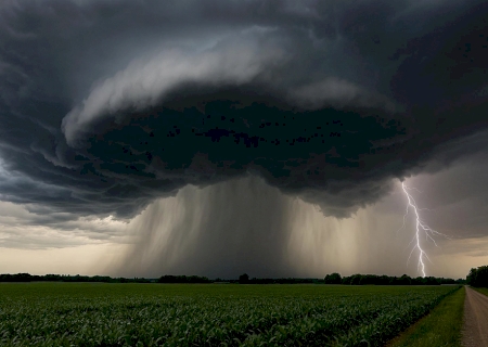 Inmet mantém alerta de tempestade para Caarapó nesta terça-feira>