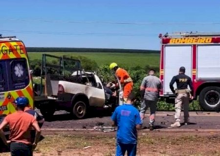 Trabalhadores de Dourados são identificados após acidente com morte na BR-163>