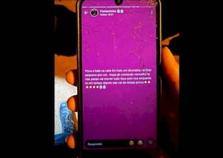 Após confronto, polícia apreende celular com ameaça à facção rival: 'vai morrer tudo'>