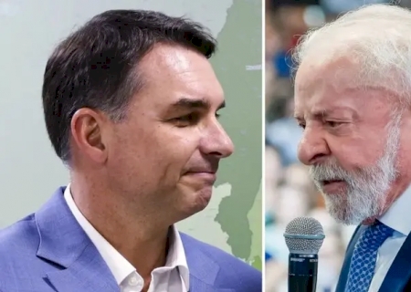 Flávio tem 51,1% de votos enquanto Lula aparece com 48,9%, segundo pesquisa da Veritá>